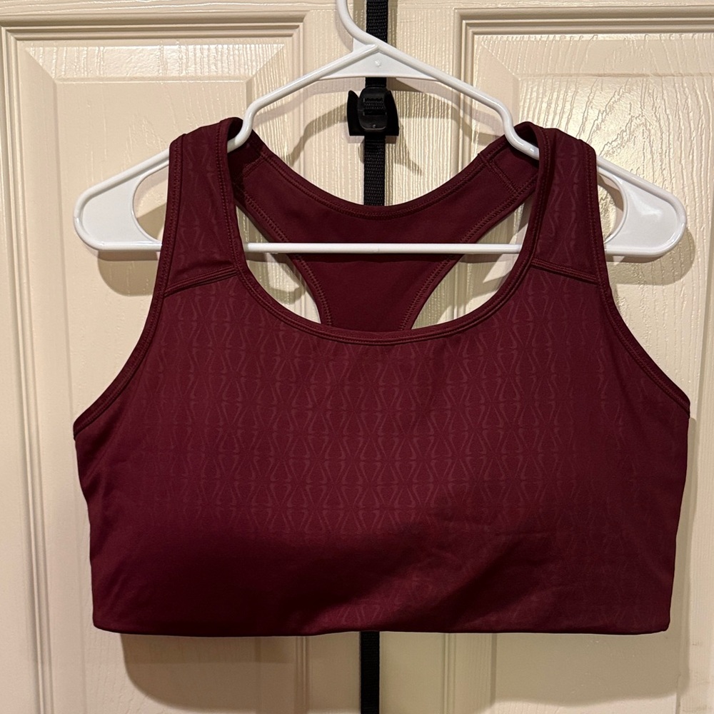 Nike Maroon Sports Bra